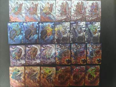 天玑星卡拍第147期《12.8周一截拍》持续收拍收评中 满赠卡需备注 - 卡德曼 巾帼录 14组三色 冷烫粗闪 42张