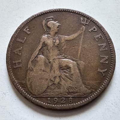 🌹外币初藏🌹🐯2025年第138场  每周二四六晚8️⃣点 接代拍 - 英国1928年半便士c