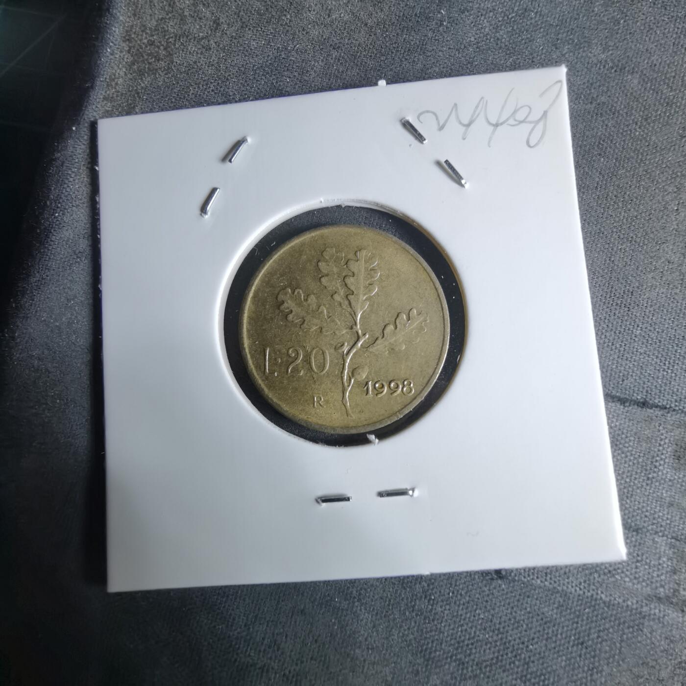 沼泽如烟--第924场 意大利1998年20里拉