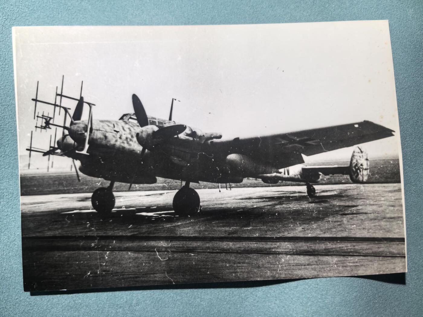 盛世勋华——号角文化勋章邮票专场拍卖第292期 德国（1939）德军作战飞机照片 Me110夜间战斗机