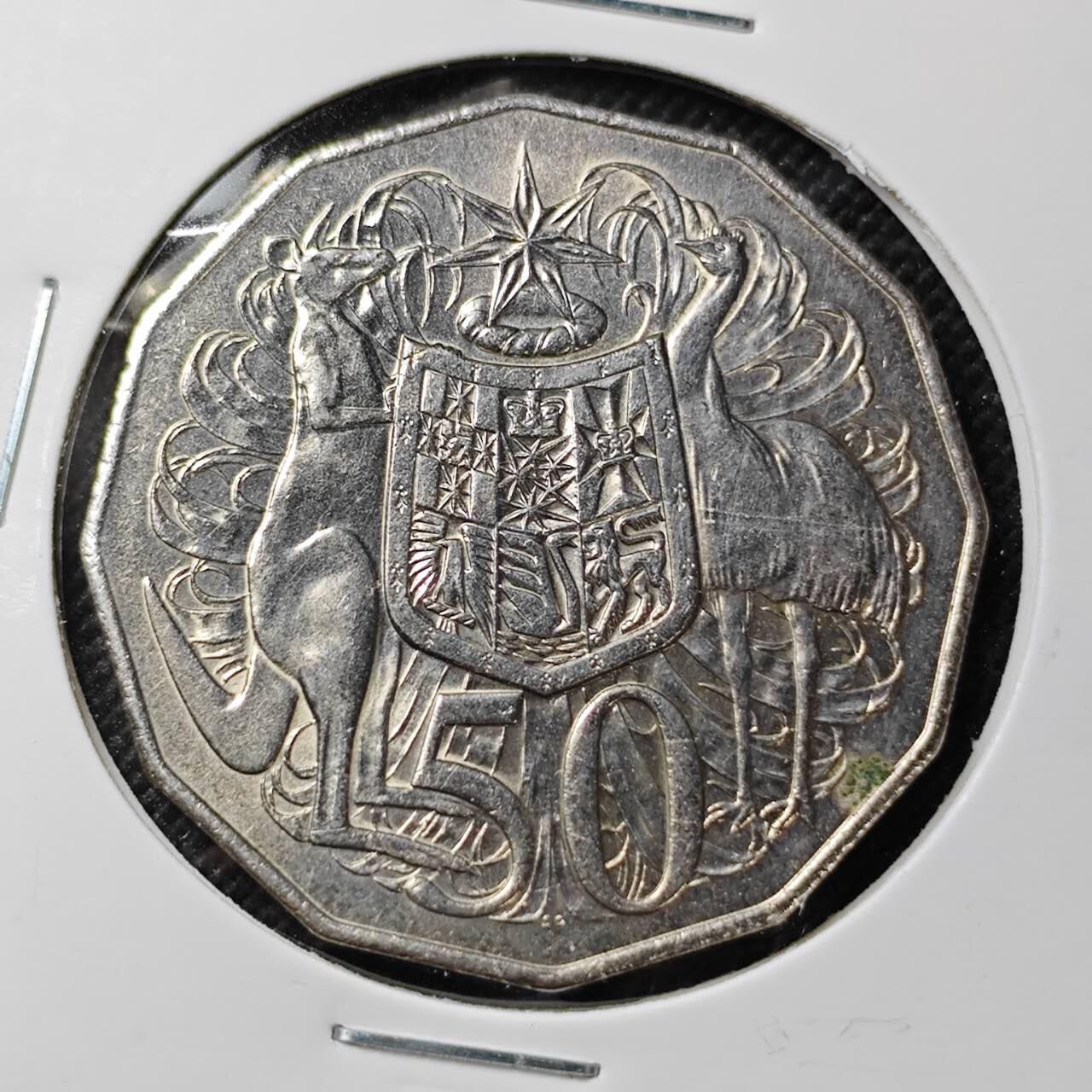 KK钱币收藏小铺 第375期  2月预留时间 周末发货  1981澳大利亚50便士