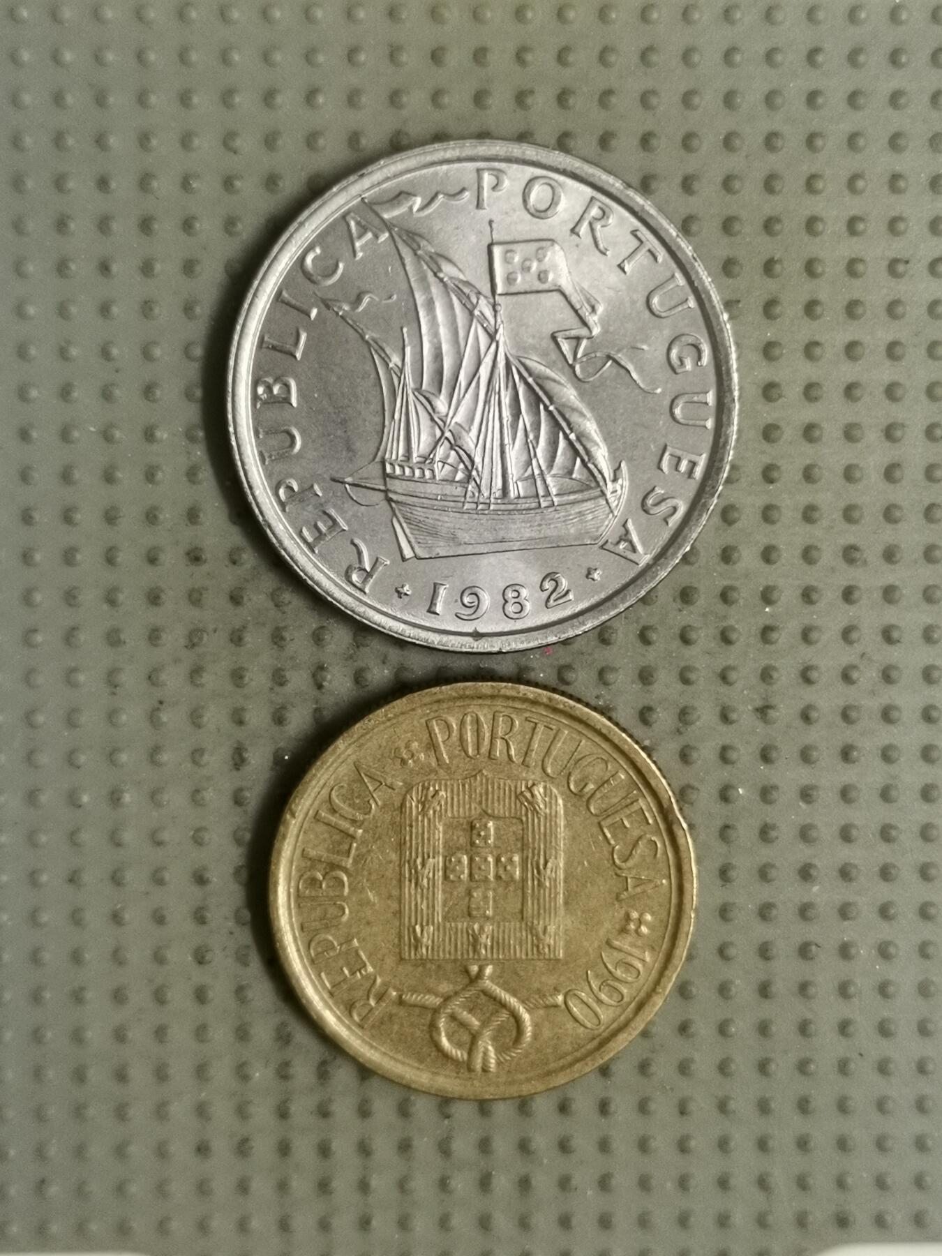 2025年第133场各国散币拍卖（总第133场） 葡萄牙5埃斯库多2枚