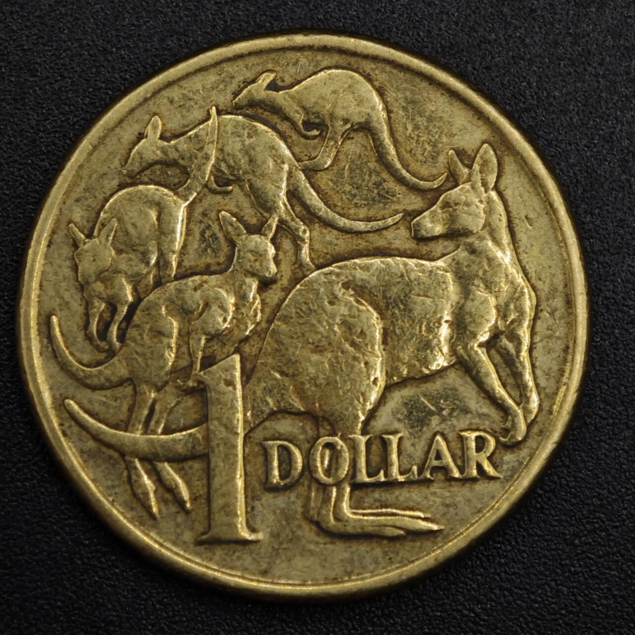 【淘币小摊】实时拍第八百二十一拍   散币场   满百包邮可预留二周 每周一统一发货   澳大利亚1985年一元铜币