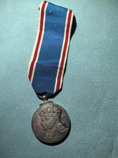 盛世勋华——号角文化勋章邮票专场拍卖第292期 - 1937年英国乔治六世国王加冕纪念章 银制