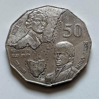 🌹外币初藏🌹🐯2025年第138场  每周二四六晚8️⃣点 接代拍 - 澳大利亚1998年50分纪念币—2