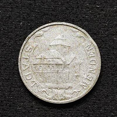 【全场包邮】纯粹捡漏拍484场（免费代拍第21场） - 德国紧急状态门登1920年10芬妮城景版铁币