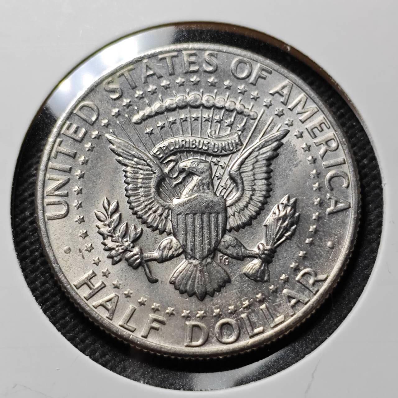 KK钱币收藏小铺 第375期  2月预留时间 周末发货 1979美国50分 好品