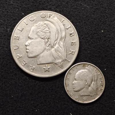 【全场包邮】纯粹捡漏拍484场（免费代拍第21场） - 利比里亚各年份2枚一组