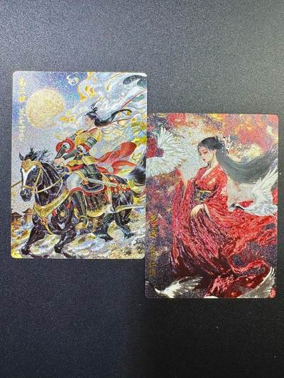 NO.17 好又多金牌大场，新店点关注不迷路！每周一站式配齐，方便凑单！（周6晚8点截拍，卖家送拍0抽成！） - 奇点 粗闪 04墨染红绣扈三娘和05策马回营扈三娘