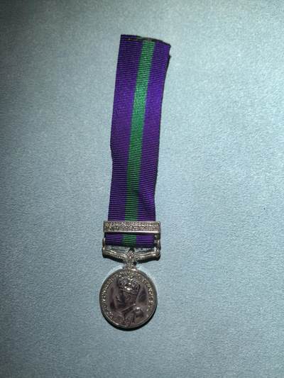 盛世勋华——号角文化勋章邮票专场拍卖第292期 - 英国常规服役奖章 乔治五世版 带北库尔德斯坦条 