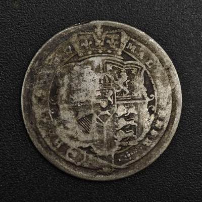 【淘币小摊】实时拍第八百二十一拍   散币场   满百包邮可预留二周 每周一统一发货   - 英国1816年乔治三世6便士银币