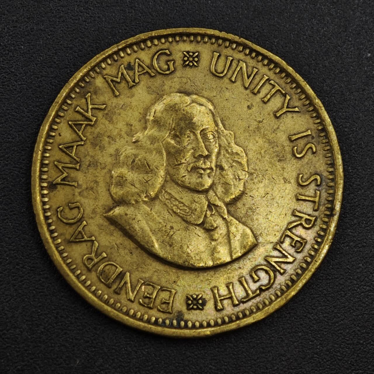 【淘币小摊】实时拍第八百二十一拍   散币场   满百包邮可预留二周 每周一统一发货   南非1961年1/2分铜币