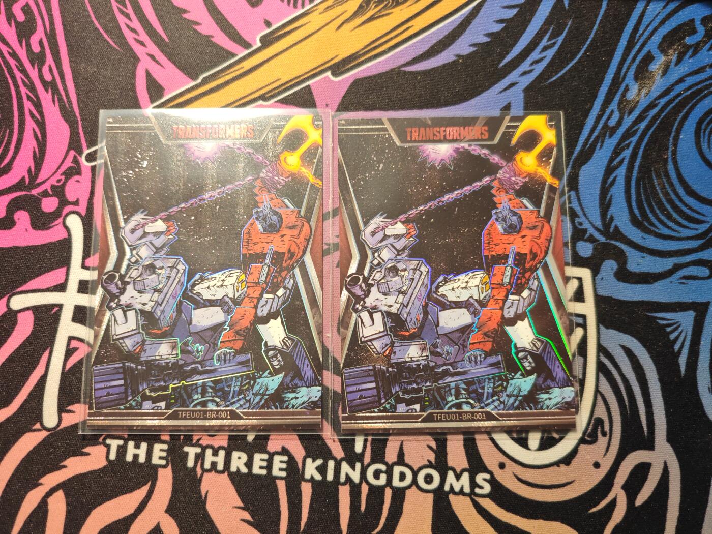 卡牌实验室开始第六次实验 卡游变形金刚 BR-001×2