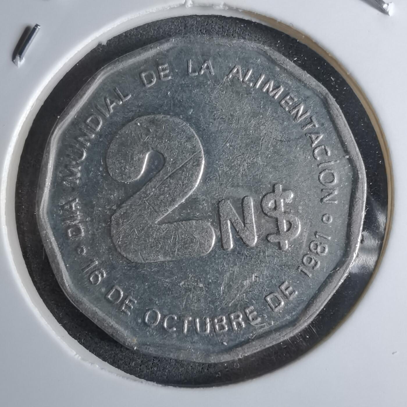 沼泽如烟--第924场 乌拉圭1981年2比索