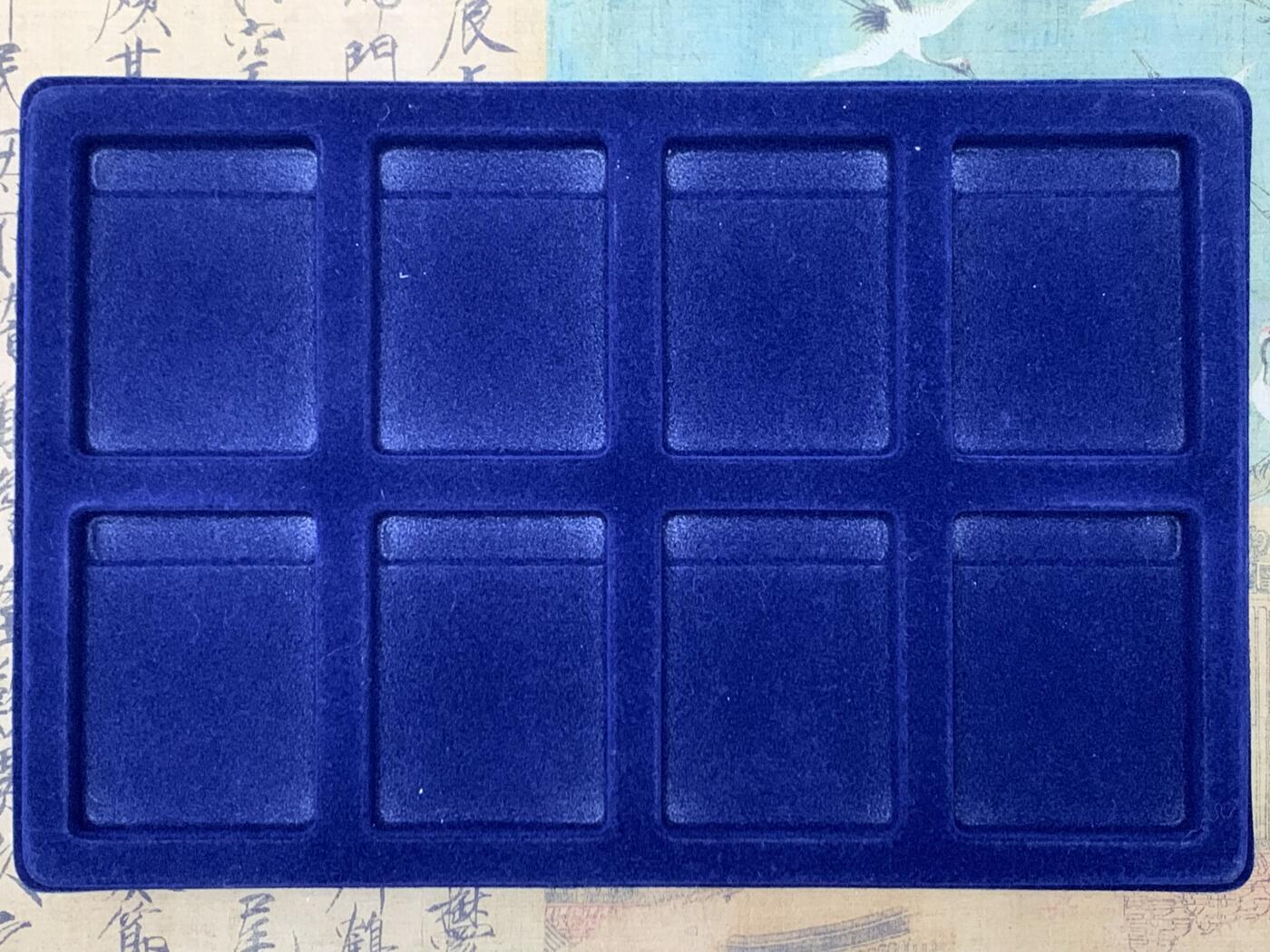 《竞宝斋》第445场 周日，周一，2场连拍 （全场包邮） 德国灯塔钱币展示托盘6个（单盘8枚装，常规NGC、PCGS评级币均能放下，状态非常好）