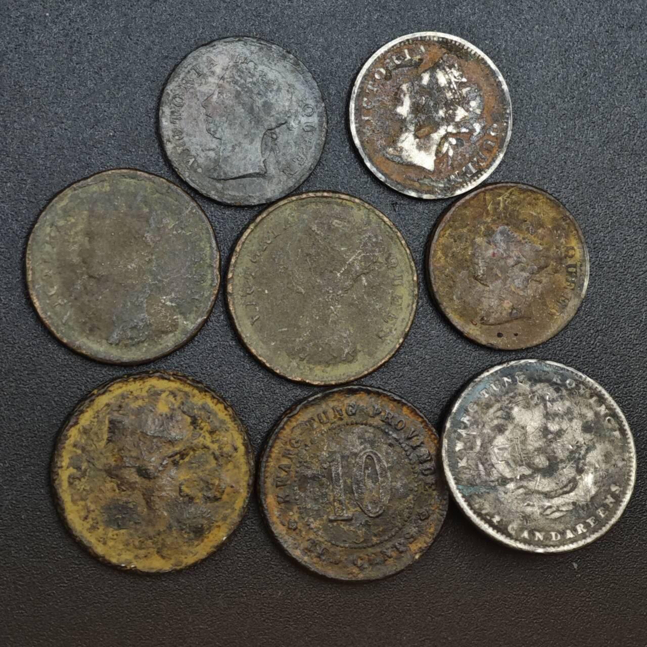 【淘币小摊】实时拍第八百二十一拍   散币场   满百包邮可预留二周 每周一统一发货   差品小银币8枚