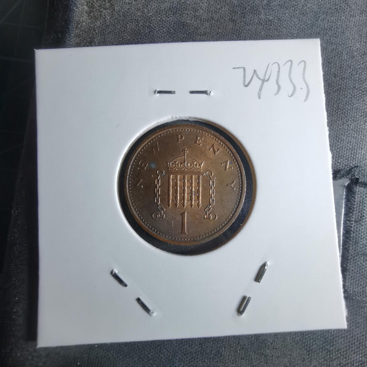 沼泽如烟--第924场 英国1979年1便士