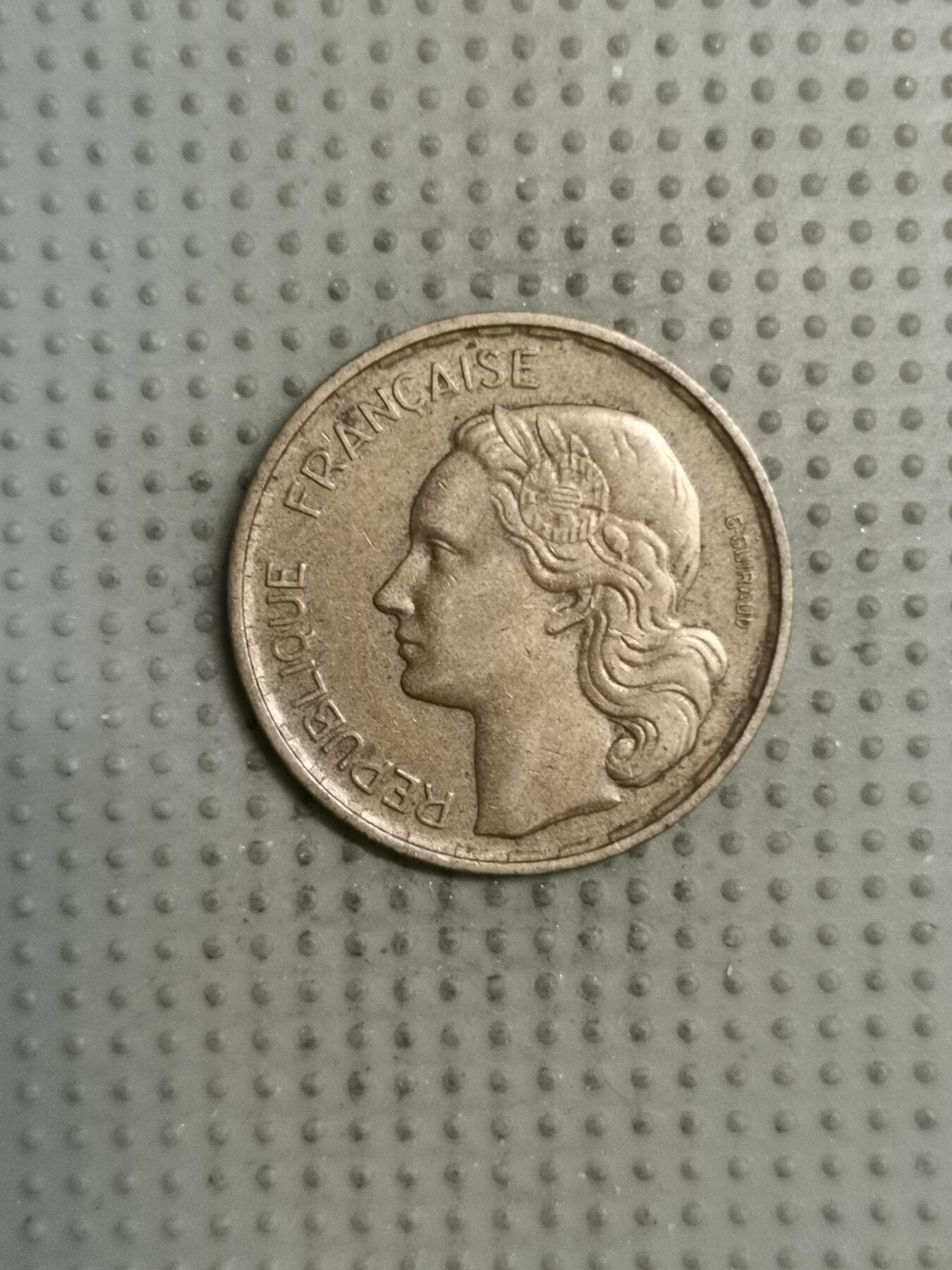 2025年第133场各国散币拍卖（总第133场） 法国1952年20法郎