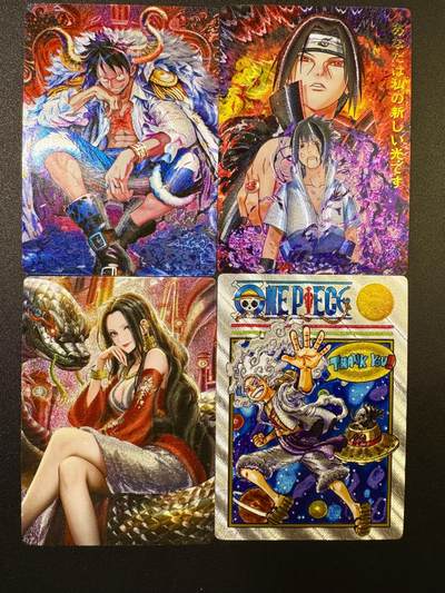 NO.17 好又多金牌大场，新店点关注不迷路！每周一站式配齐，方便凑单！（周6晚8点截拍，卖家送拍0抽成！） - 奇点 粗闪 海贼火影系列 4张