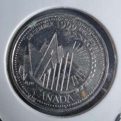 沼泽如烟--第924场 - 加拿大1999年25分纪念币