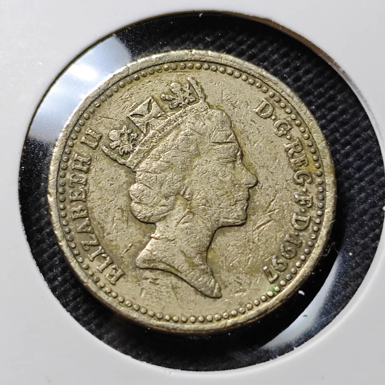 KK钱币收藏小铺 第375期  2月预留时间 周末发货  英国1镑