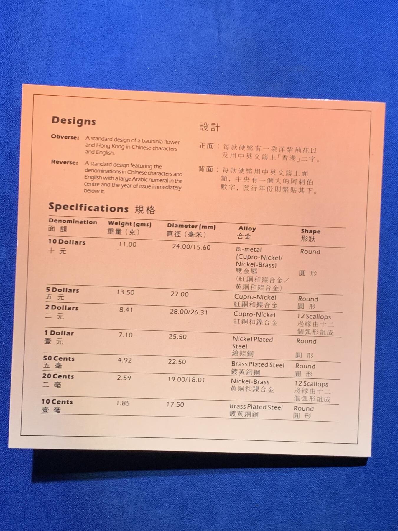 《竞宝斋》第445场 周日，周一，2场连拍 （全场包邮） 香港1993年MS套币 克劳斯目录编号MS#2 其中1993年10元双色币是筋币 只在套币中发行 少见工艺精美 品相一流