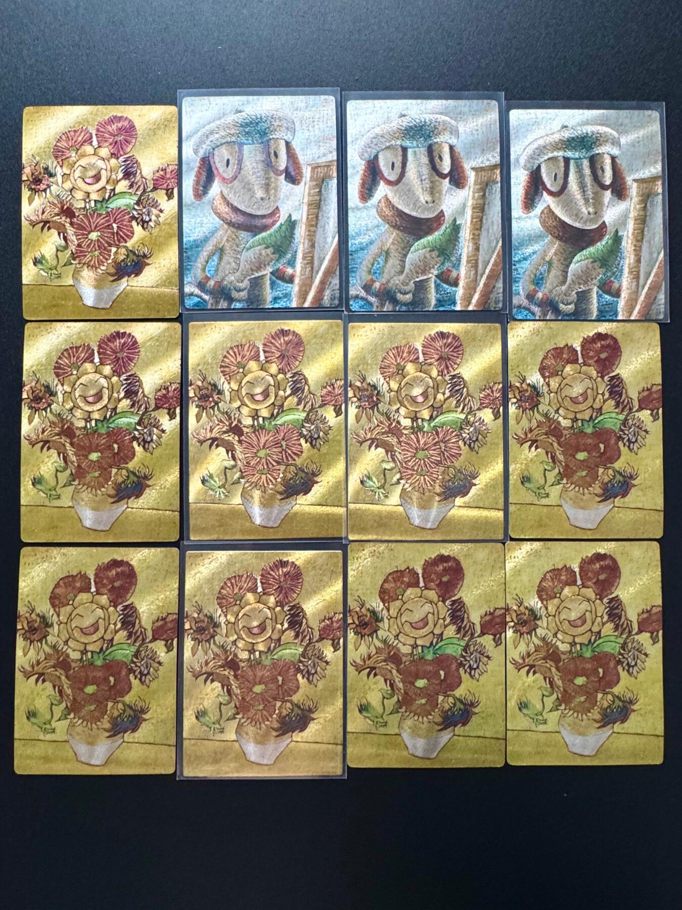 NO.17 好又多金牌大场，新店点关注不迷路！每周一站式配齐，方便凑单！（周6晚8点截拍，卖家送拍0抽成！） 梵高 向日葵 粗闪12张