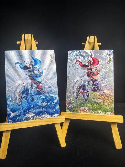 无佣金 不寄存 不收拍 链接少 我只是一个小小的卡牌收藏玩家   需要多宫大佬请私聊 部分卡牌设有底价（不想玩的那么累，即使有底价也会比市场价便宜的多，懂的自然懂） 拒绝小号抬价 大家放心拍 所有拍品部分套有卡膜 部分卡牌多宫 自制卡牌 不包厂瑕 放大镜 品控 勿拍 流拍商品会循环 感谢大家支持 留个关注 不定时上新 谢谢 - 奇点卡牌 限定特卡 扈三娘粗闪 一对