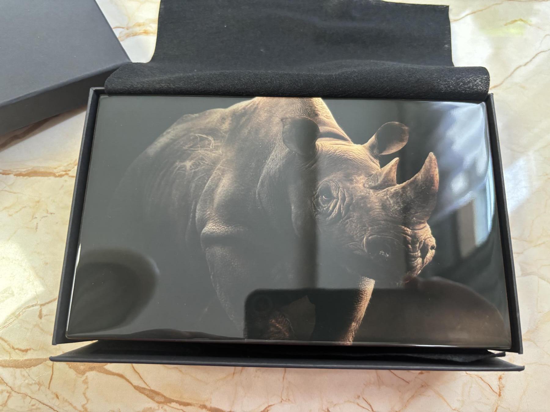 第185期拍卖 南非2022年非洲五霸系列犀牛5兰特精制纪念银币2枚套，999银，1盎司*2，发行1000套