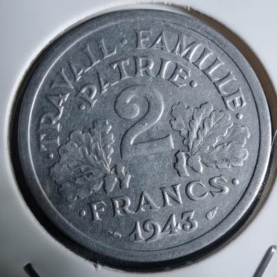 沼泽如烟--第924场 - 法国1943年2法郎