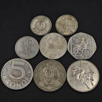 【淘币小摊】实时拍第八百二十一拍   散币场   满百包邮可预留二周 每周一统一发货   - 散币8枚