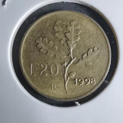 沼泽如烟--第924场 - 意大利1998年20里拉