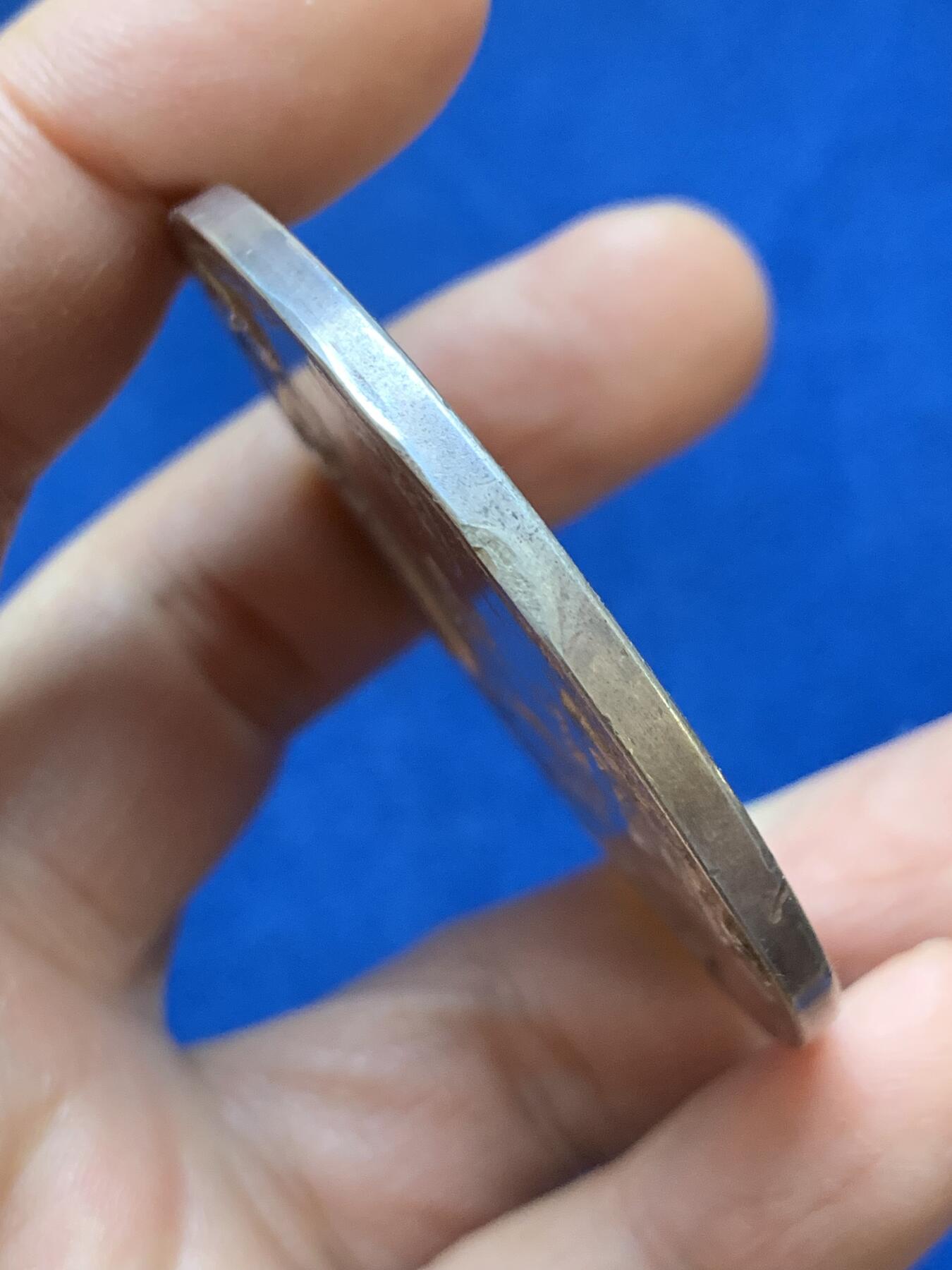 《竞宝斋》第445场 周日，周一，2场连拍 （全场包邮） 德国1904年杜塞尔多夫艺术和园艺展览会纪念大银章 65.15克 55.2mm