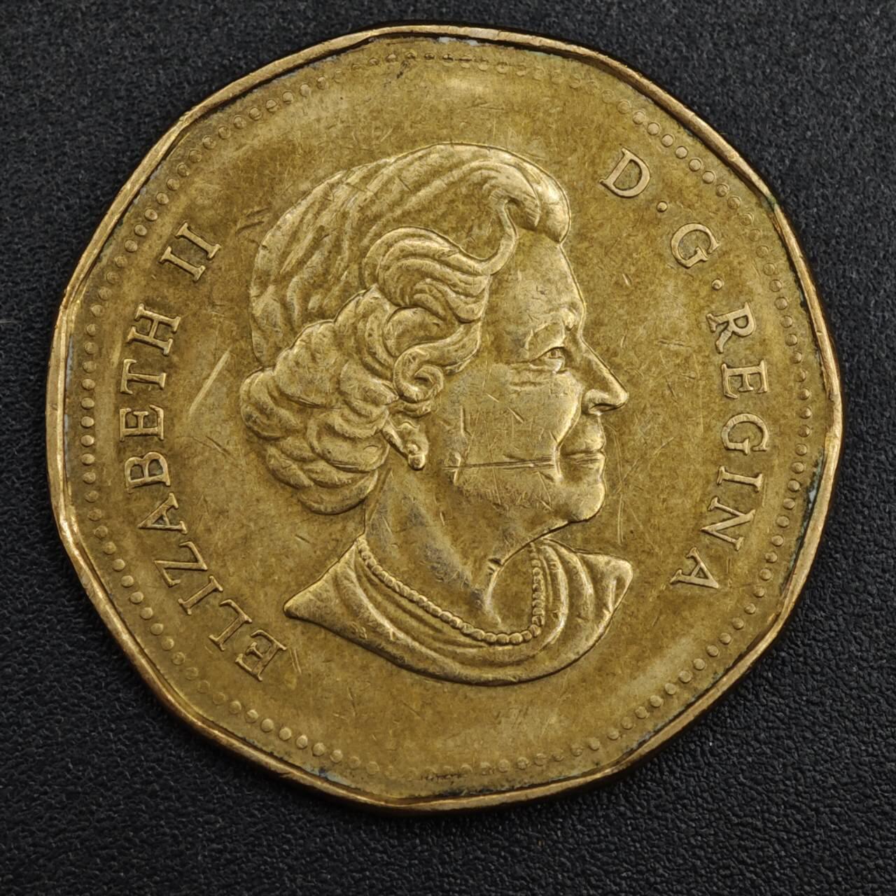 【淘币小摊】实时拍第八百二十一拍   散币场   满百包邮可预留二周 每周一统一发货   加拿大2006年一元铜币