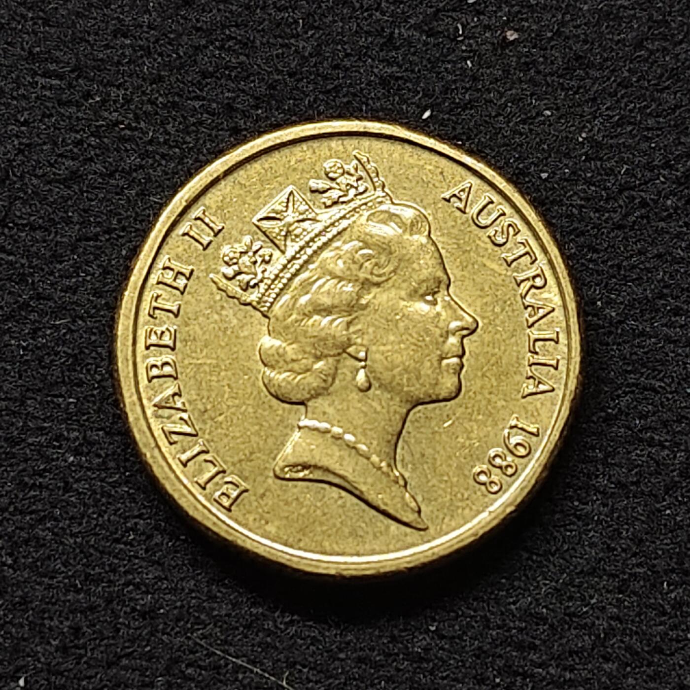 【全场包邮】纯粹捡漏拍484场（免费代拍第21场） 澳大利亚1988年2元土著人