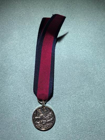 盛世勋华——号角文化勋章邮票专场拍卖第292期 - 英国陆军金质奖章迷你章 极为罕见 原章是英国章最贵的几款之一