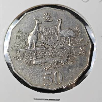 KK钱币收藏小铺 （套币 好品/批量散币 银币）专场  2月预留时间 周末发货 -   2001澳大利亚50便士纪念币