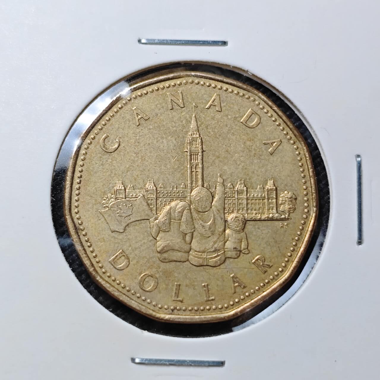KK钱币收藏小铺 第375期  2月预留时间 周末发货  加拿大1元纪念币