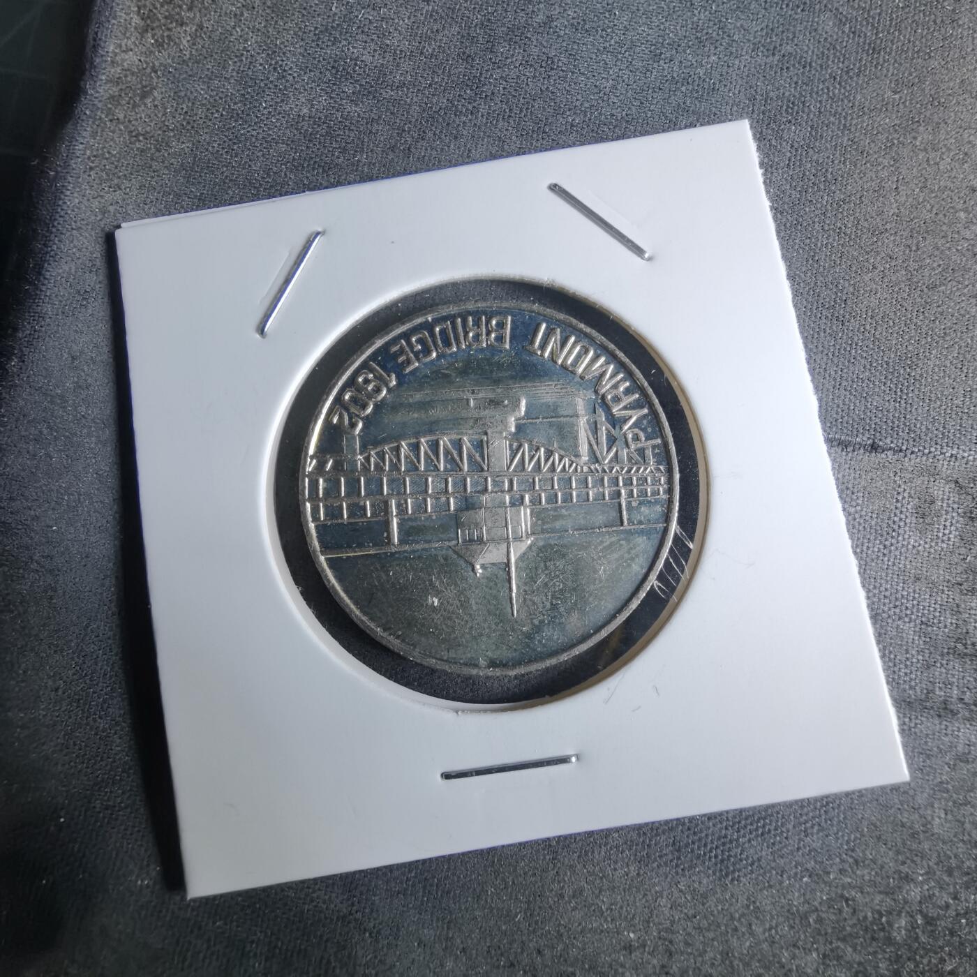 沼泽如烟--第924场 1988澳大利亚单轨铁路代用币TOKEN