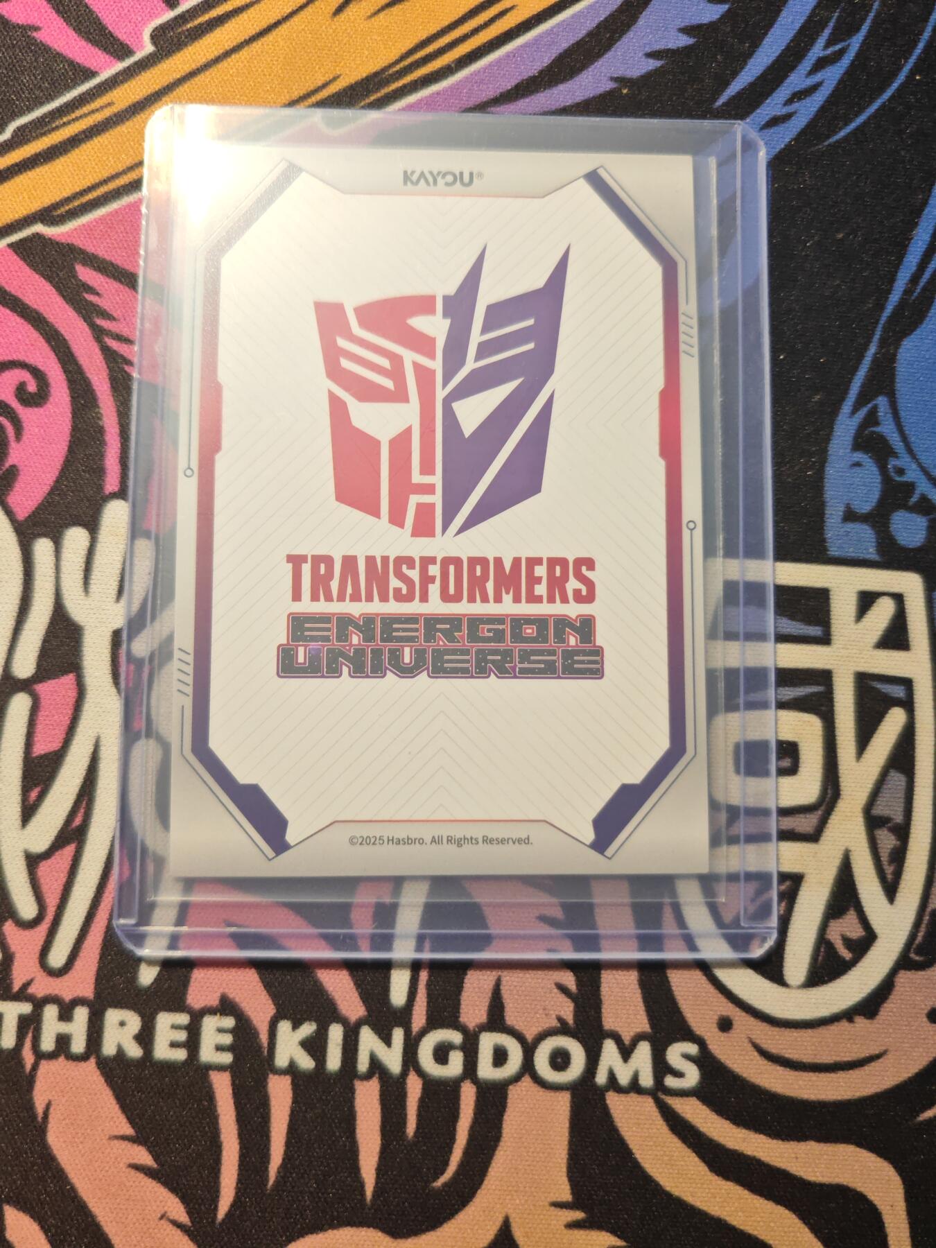 卡牌实验室开始第六次实验 卡游变形金刚 OR-007