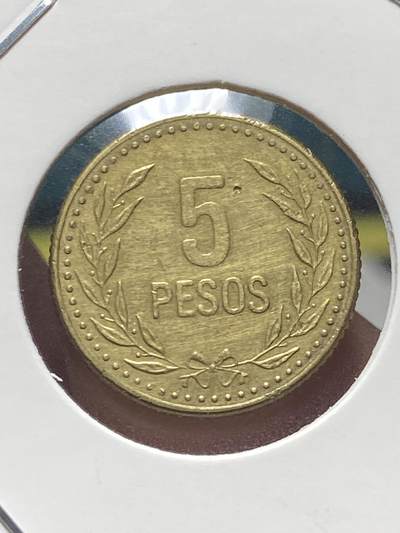 2025年第一百三十四场(总第一百六十场）外国好品纸夹散币场(免佣金) - 哥伦比亚🇨🇴1990年5比索(66边珠版)