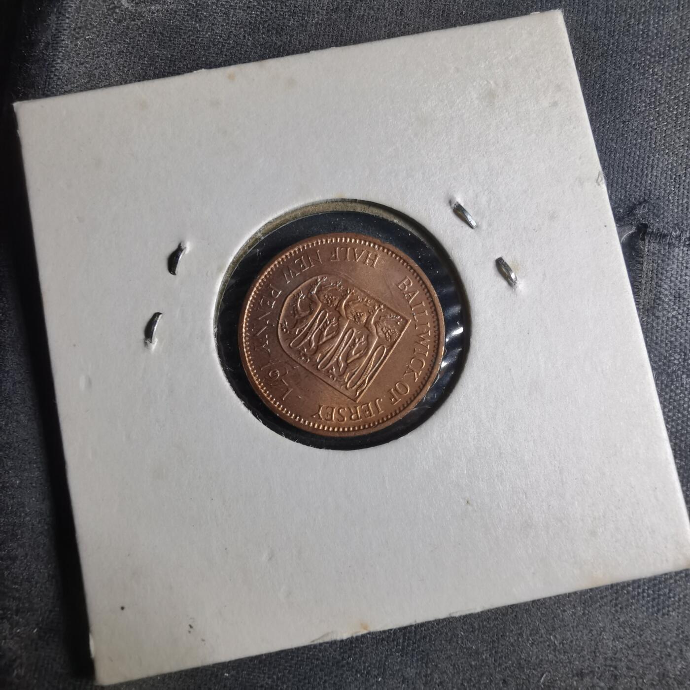 沼泽如烟--第925场 泽西1971年半便士