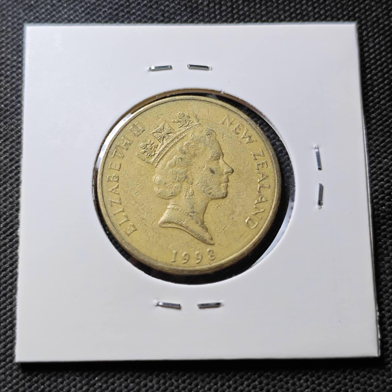 KK钱币收藏小铺 第376期  2月预留时间 周末发货  新西兰2元