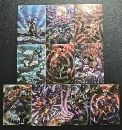 天玑星卡拍第147期《12.8周一截拍》持续收拍收评中 满赠卡需备注 - 卡动 封神 画师:午夜猴子-段磊 粗闪 十张