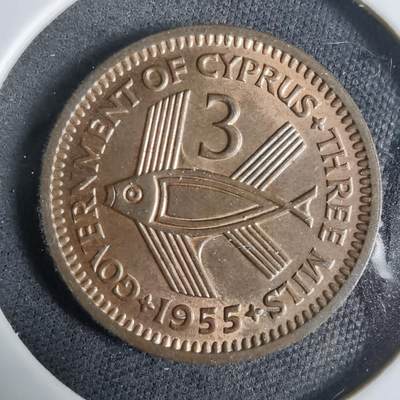 沼泽如烟--第925场 - 塞浦路斯1955年3米尔