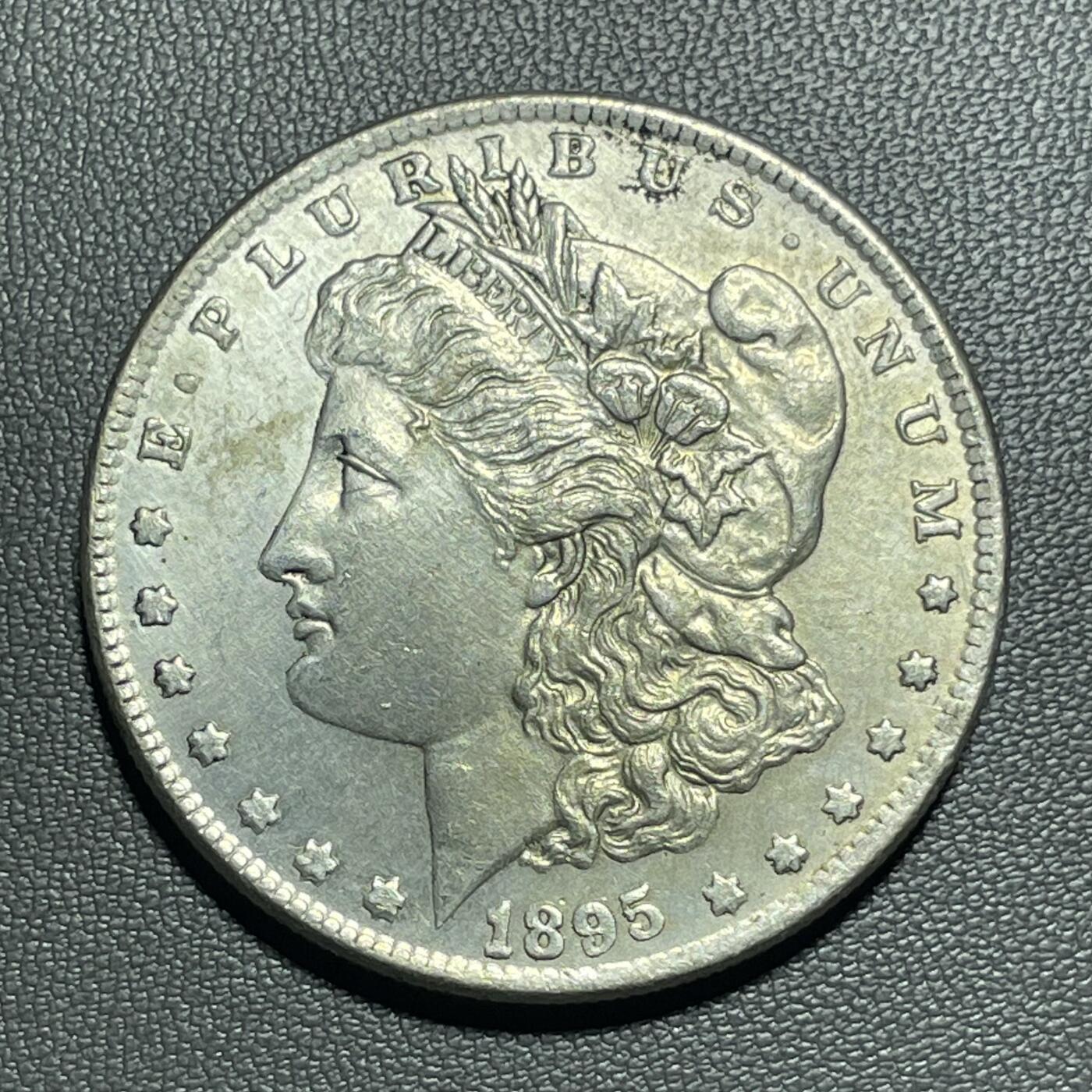 回流1208 工艺品 美国1895年摩根一元 币王