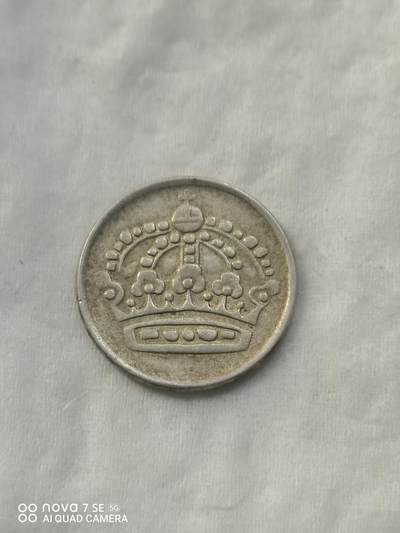 外国银币 - 60年瑞典10欧尔