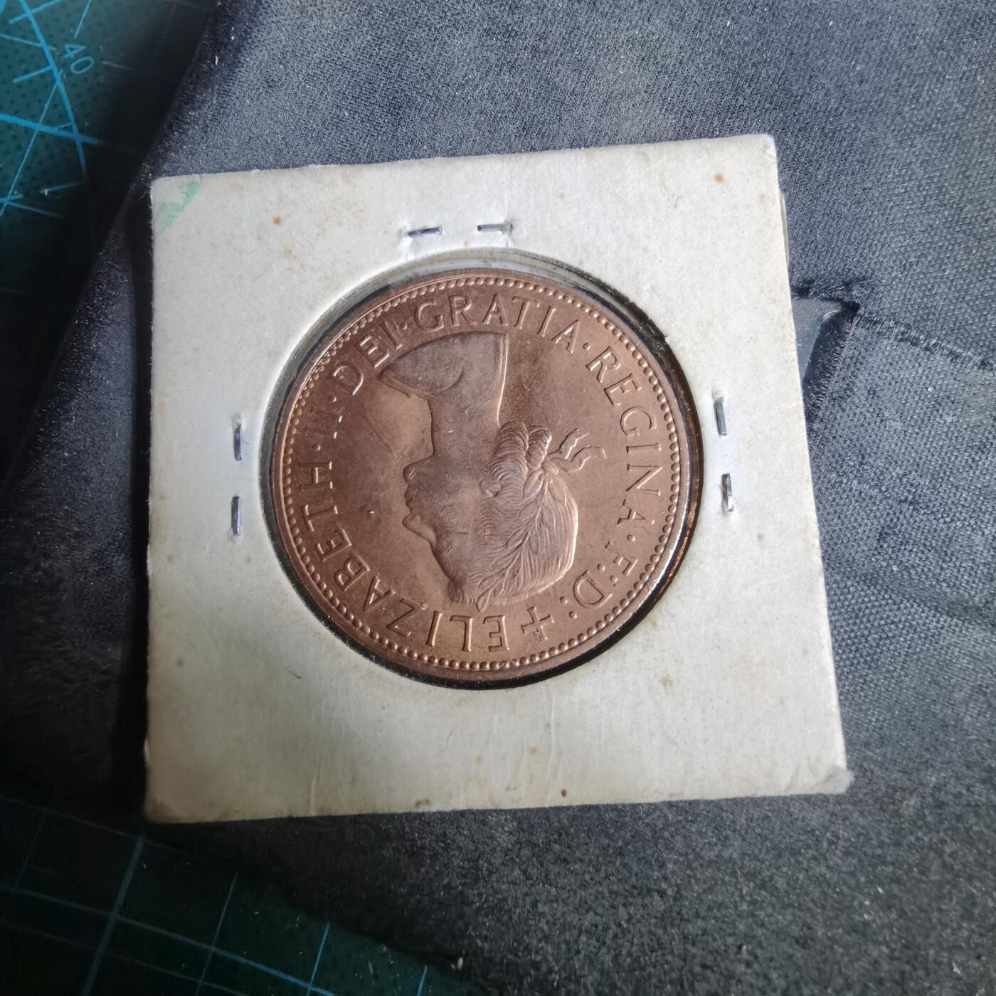 沼泽如烟--第925场 英国1967年1便士