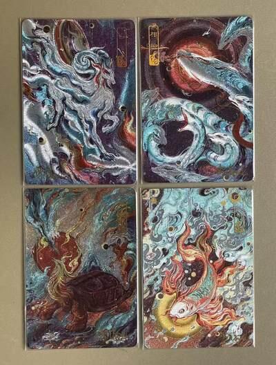 NO.17 好又多金牌大场，新店点关注不迷路！每周一站式配齐，方便凑单！（周6晚8点截拍，卖家送拍0抽成！） 【亲签卡】可可瑞听 雪璃xl 上古神兽第二弹亲签裸卡一组