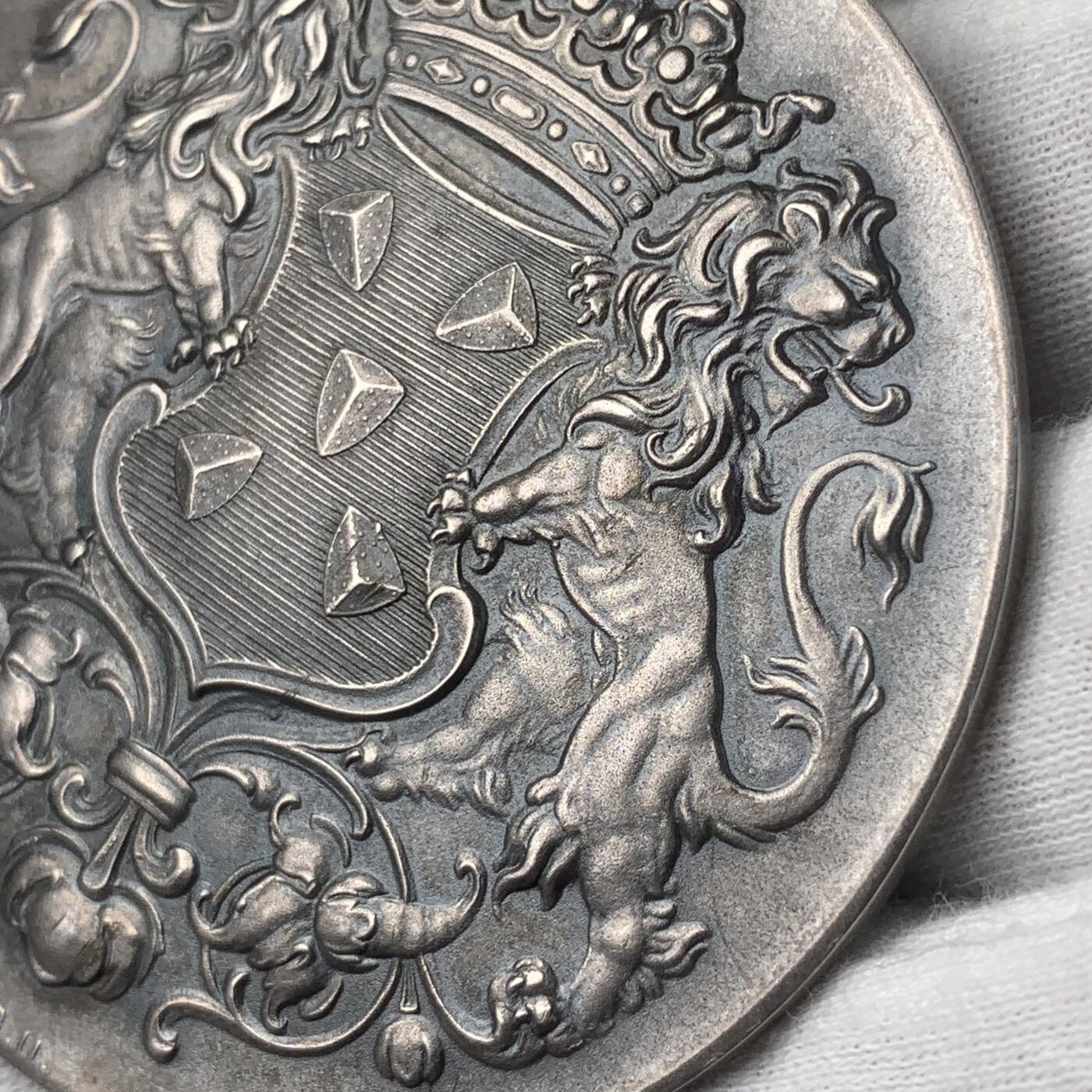 掌中浮雕-藏着的欧洲第045场 1965年荷兰Bussum市政府奖章，59mm ，75g